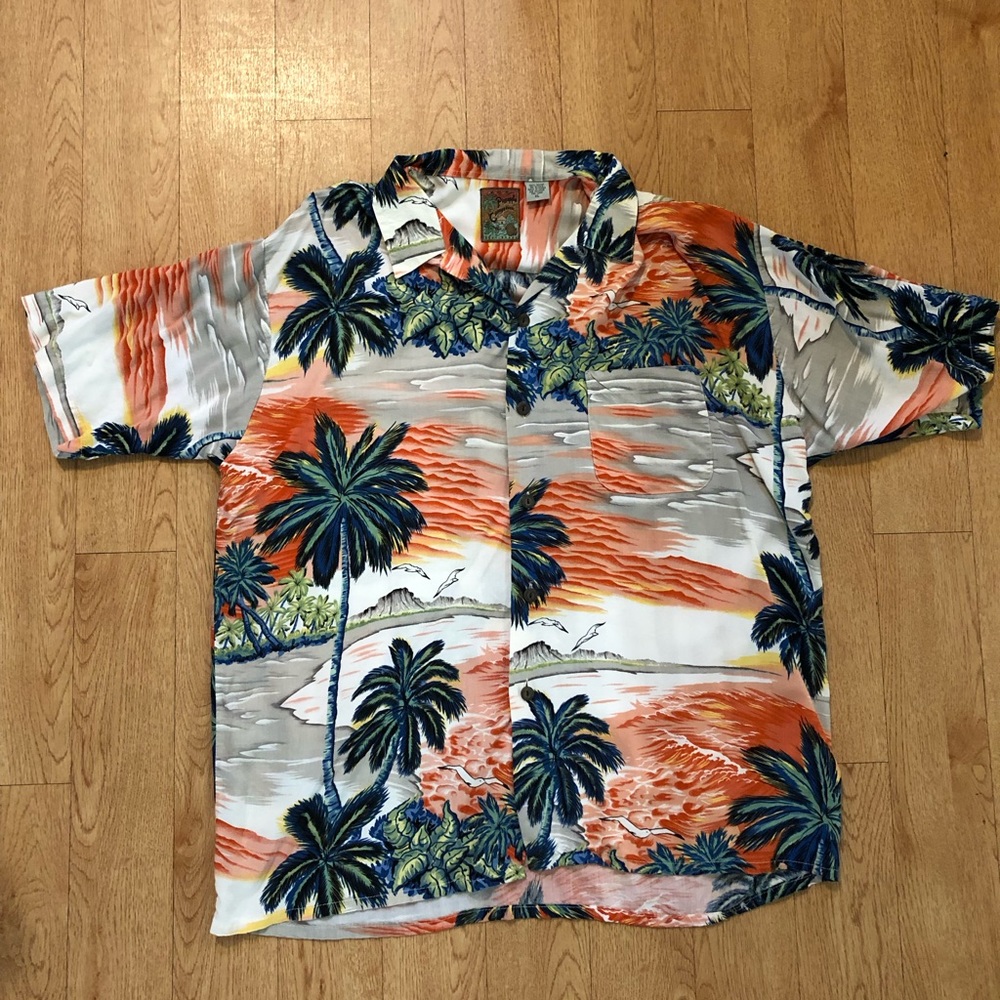 Vintage Men's Hawaiian Shirt